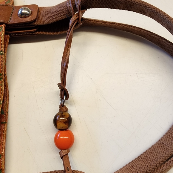 Fossil Vintage Birdcage Key-per Keyper Coated Canvas - Picture 11 of 13